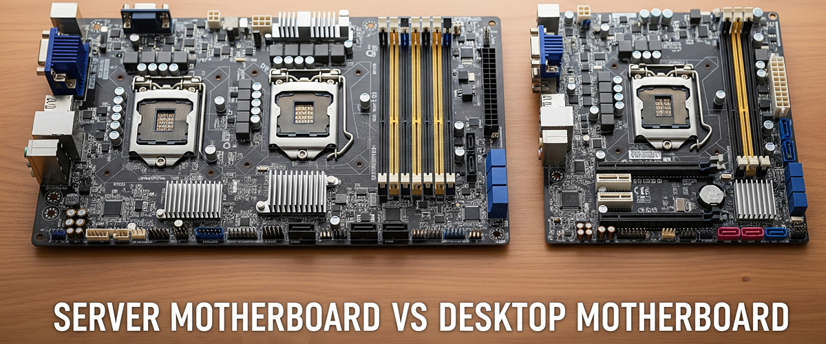 مادربرد سرور چه تفاوتی با مادربرد کامپیوتر دارد؟
