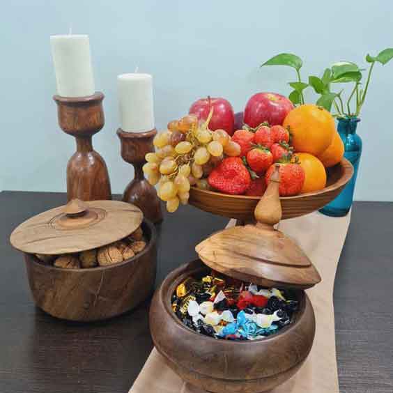 فروش فوق العاده ظروف، اکسسوری و زیورآلات چوبی